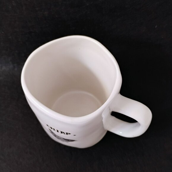 Rare Original Rae Dunn Magenta Chirp Mug, Vintage Collectible Bird Coffee Cup - Picture 4 of 6